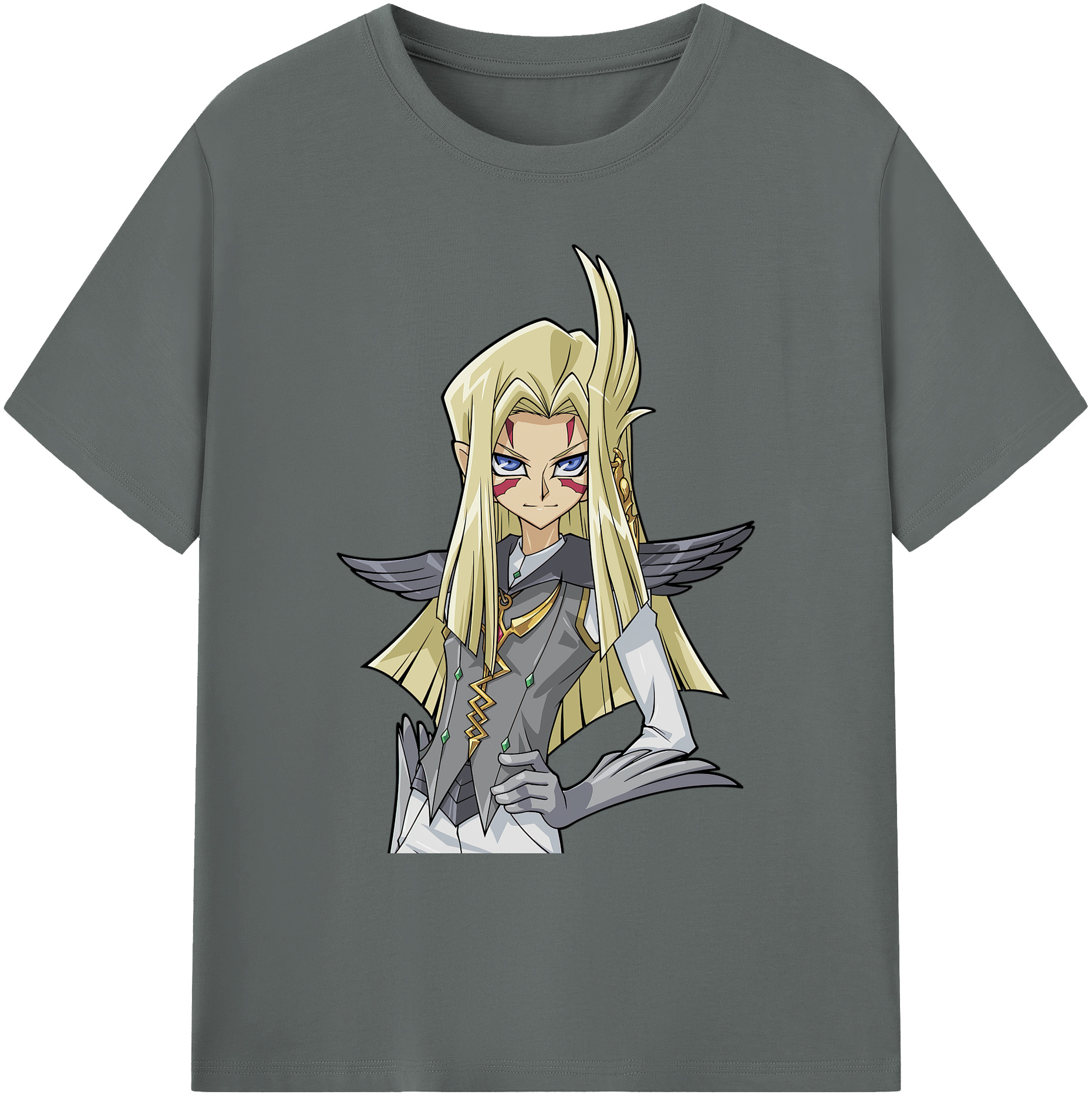 遊☆戯☆王 Yu-Gi-Oh! 綿100％ メンズ半袖Tシャツ｜肌触りやわらか＆通気性